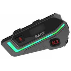 INTERKOM MOTOCYKLOWY BLUETOOTH KADY K3  RADIO FM DO 6 MOTO